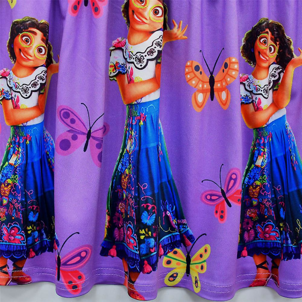 Flickklänning Encanto Mirabel Print Kortärmad A-Line Klänning 150cm