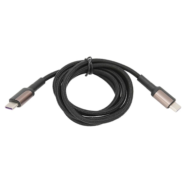 KUULAA Hurtiglading Sink Legering TypeC til TypeC Nylon Flettet Ledning Mobiltelefon Datakabel (2m)