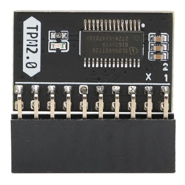 TPM 2.0 Krypteringssikkerhedsmodul 20Pin 2 10P Standalone Crypto Processor TPM 2.0 Modul til Win11 til Gigabyte til ASUS