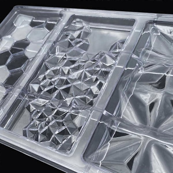 Chokolade Cadny Bar Form Polycarbonat Chokoladeform Plastik Bagekageform Bonbon Konfekt