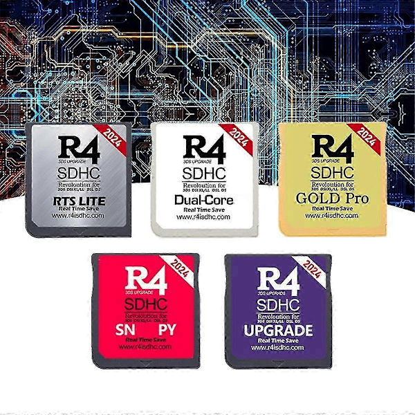 2024 R4 Kort R4 SDHC Adapter Flashkort 32G 300 i 1 kompatibel med DSL XL/LL Secure Digital Memory Card Game