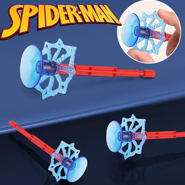 Spider-Man Web Launcher for barn - Skyter ut sugekoppprosjektiler