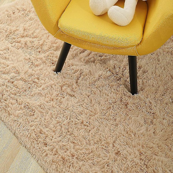 Tflycqsoft Fluffy Area Mattor För Sovrum Barnrum Plysch Shaggy Nursery Matta Furry Throw Mattor För Pojkar Flickor, College Sovsal Fuzzy Rugs Vardagsrum Hom