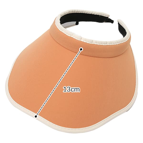Storbrättad solskärm - Dam sommar UV-skydd hatt