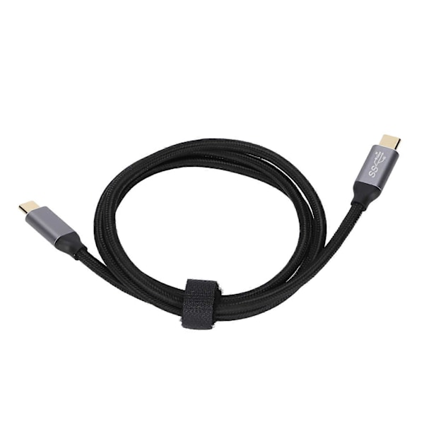 USB C-kabel 10 Gbps Snabb Hastighet 100W Ström Snabbladdning 4K 60Hz Smart Chip Stabil Överföring Typ C Hankabel för PC