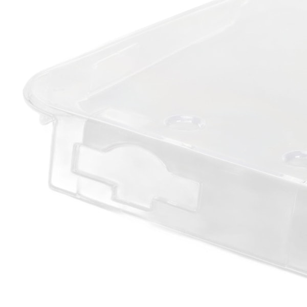 För 2DS Kristallskal Mode Transparent Skyddande Skal Fodral Skin för 2DS