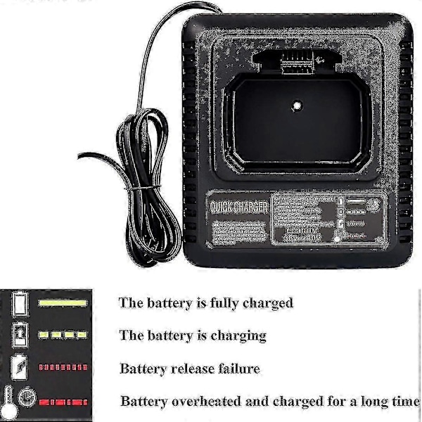 Lcs36 Lcs40 Batterioplader Til Black And Decker 36v 40v Max Lithium- Batteri Lbxr36 Lbx36 Lbxr2036