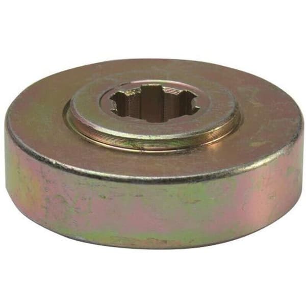 4 M10 girbladmuttere, metall, universelle for gressklipper -