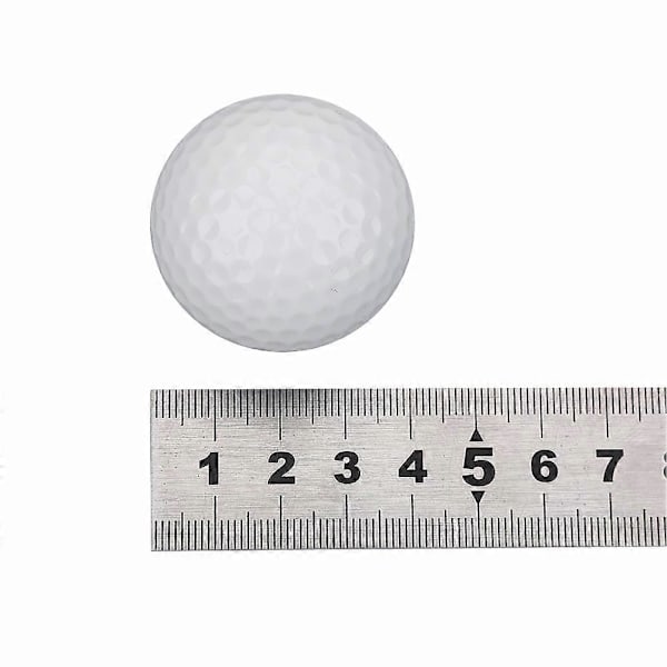 1 kpl Elektroninen LED-valaistu golfpallo pimeään yöurheiluun harjoittelua varten (keltainen)