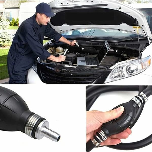 8 mm bränsleprimerpump för båtar, diesel, bensin och sifonpumpar