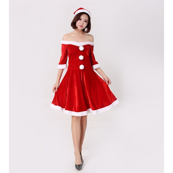 Jultomtekostym Julfest scenkostym style 3 one size