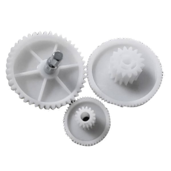 3 stk. Husholdningskødhakker Plastgear Udskiftning S/M/L Gear kompatibel med Husholdningskødhakker Reparationsdele