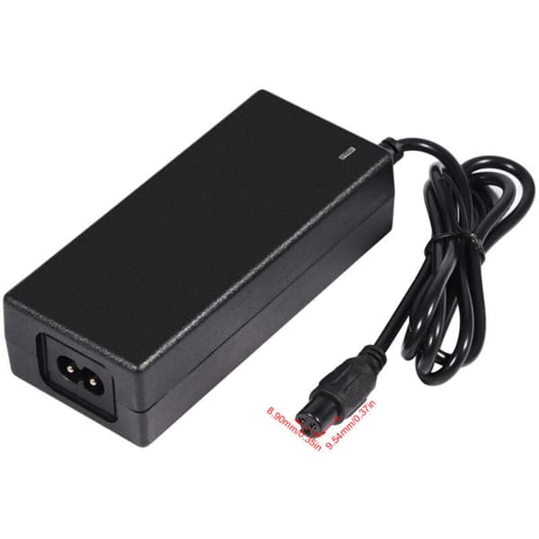 Litiumbatteri AC-adapter, sikker lader for elektrisk balansescooter med