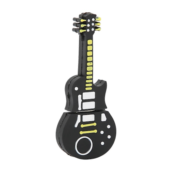 Kannettava GuitarShaped USB-muistitikku tiedon tallennukseen ja tiedonsiirtoon, lahja (16GB)