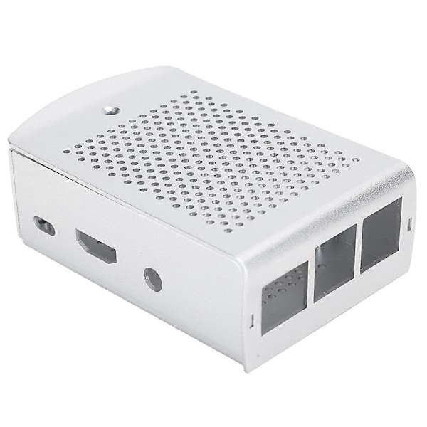 Alumiiniseoskotelo Raspberry Pi 3 b 2B emolevylle, jäähdyttävä suojakotelo, hopea