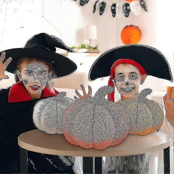 Græskar Pyntepude, Græskar Plys Pude Halloween Græskar Udstoppede Legetøj