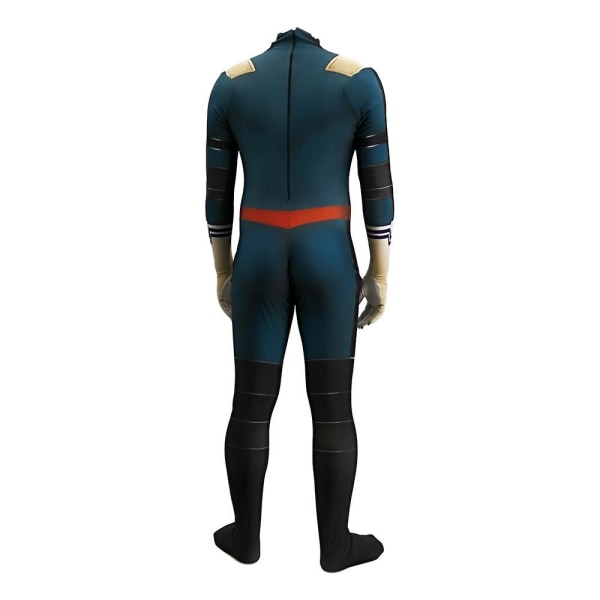 Anime Cosplay Kostymer Midoriya Izuku Jumpsuit Full Set Battle Uniform Halloween Fancy Dress Kostym Outfit för Unisex Adult 3XL 190 200