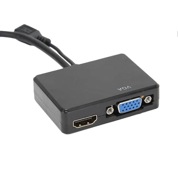 HighDefinition Multimedia Interface til HighDefinition Multimedia Interface VGA Konverter (Sort)