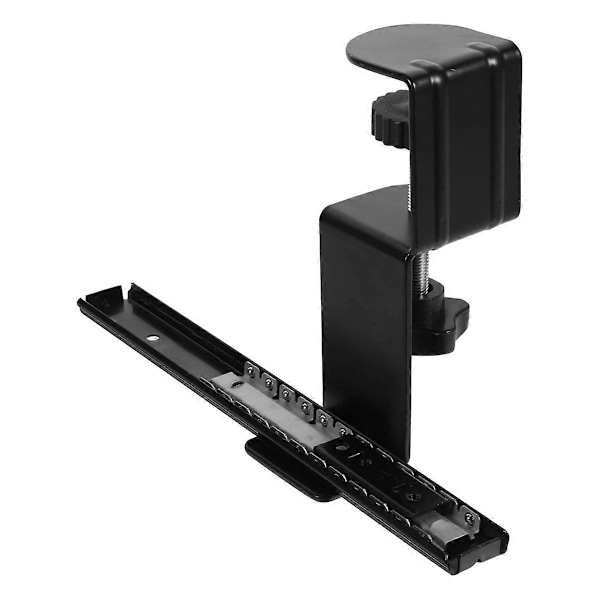 Tangentbordsarm för Monitor, Monitorstativ, Utskjutbar Lådhylla, Monitorfästen, Dator Laptop Arm