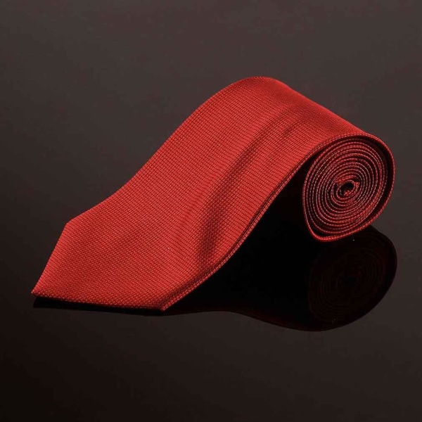 Kostymtillbehör | Slips + näsduk + manschettknappar-Röd