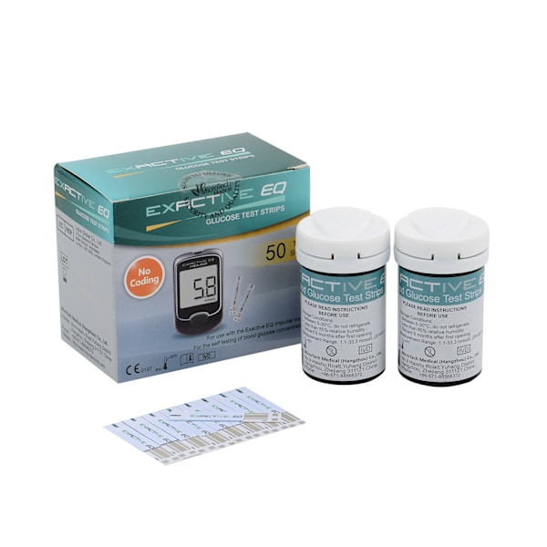 Blodsukkermåler Diabetes Test Kit Blodsukkermåler med Teststrimler