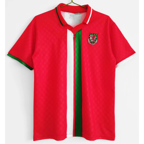 96-98 säsongen hemma Wales retro jersey tränings T-shirt Evra NO.3 XXL