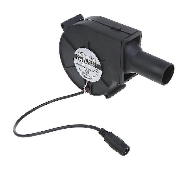BBQ Luftblæser 12V Strømventilator Justerbar Hastighedsregulator BBQ Ventilator EU Stik