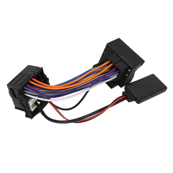 Audio Trådløs Bluetooth 5.0 Kabel 12 Pin AUX Ledningsnett Håndsfritt Mikrofon Erstatning for E60 E63 E64 E66 E81 E82 E70 E90