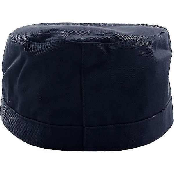 Armékeps Basic Vardaglig Militärstil Hatt Marinblå