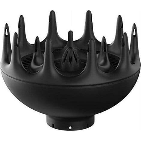 Black Orchid Stor Hårfön Diffuser för Lockigt och Naturligt Hår