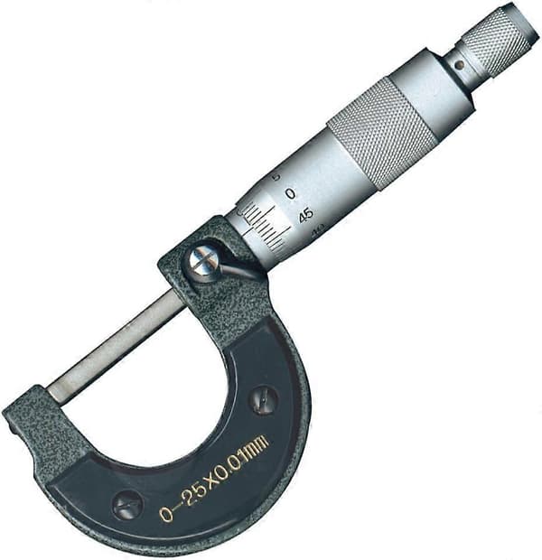 282378 Utanpåliggande Mikrometer 25 mm