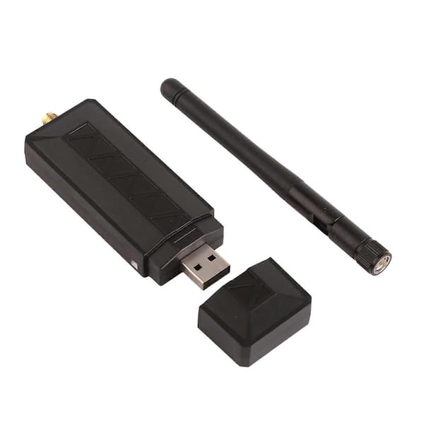 Trådløst NetCard AR9271 USB WiFi Adapter Avtakbar 2DBI Antenneadapter for TV Datamaskin