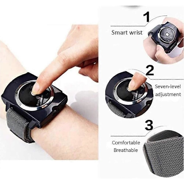 Armbånd, anti-snorke håndledsassistent infrarød intelligent anti-snorke armbåndsenhed, egnet til mænd og kvinder