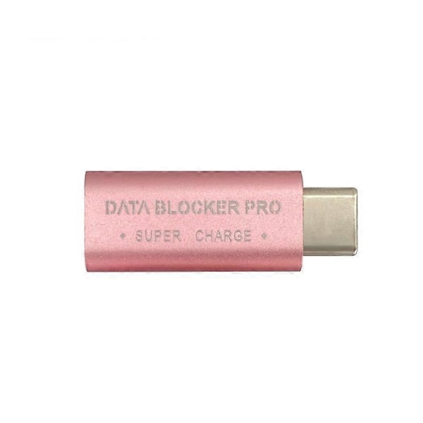 5 stk. USB Type-C Datablokkering USB C til C Datablokkering, Beskyttelse mot Juice Jacking, Støtter Rask Lading