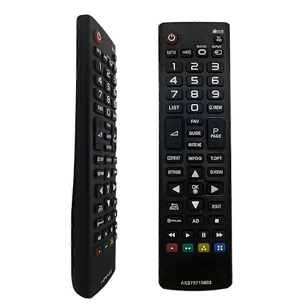 AKB73715603 Fjernkontroll for LG TV Ergonomisk Erstatning TV-kontroller