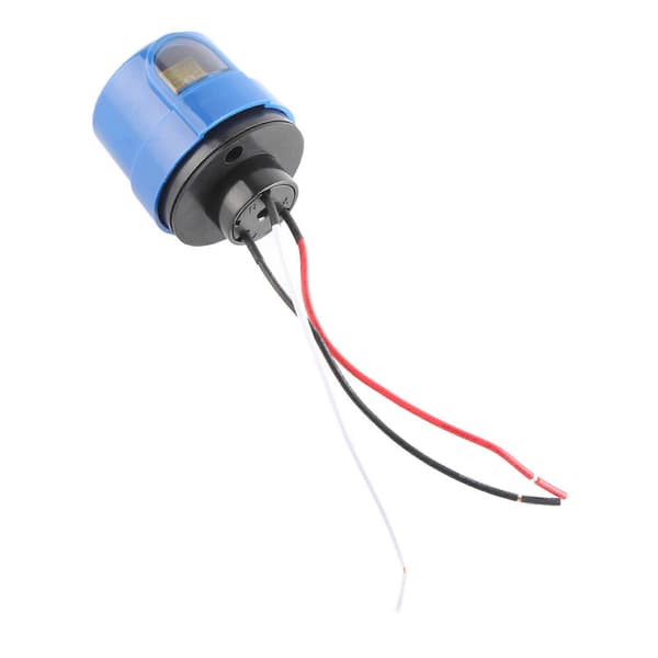 Lyssensor Kontrollbryter Gatelampe Vanntett Sensorstyring 110240V for Utendørs