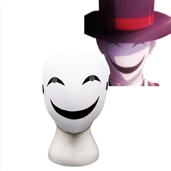Anime Black Bullet Mask Cosplay Kagetane Hiruko Unisex style 3