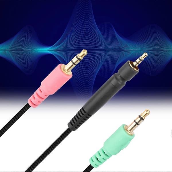 Gaming Headphone Kabel til Sennheiser G4ME ONE / PC 373D / PC37X GSP350 / 500 / 600PC Version