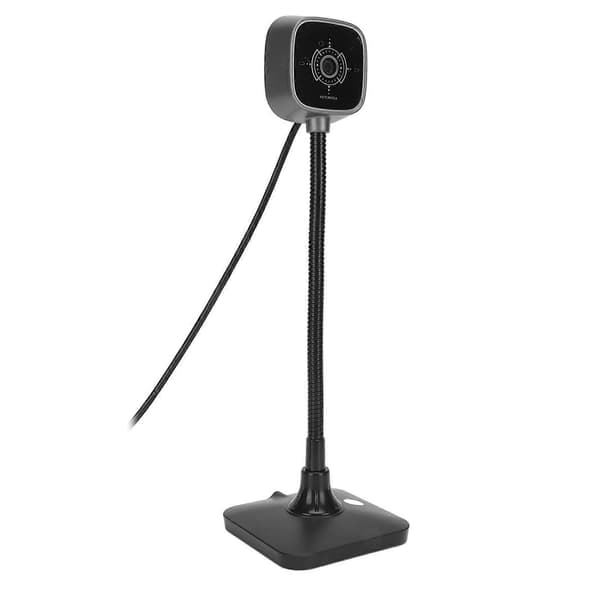 USB Kamera HD Støjreduktion Bøjeligt Rør Desktop Computer Webcam med Mikrofon til Live Streaming Videokonference