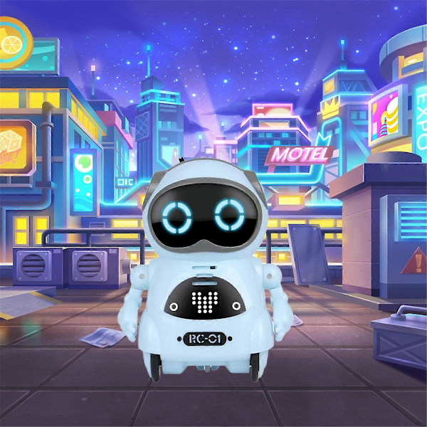Lomme RC Robot Talende Interaktiv Stemmegenkendelse Optagelse Sang Dans Fjernbetjening RC Robo