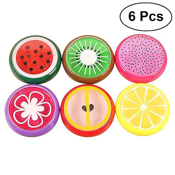 6 stk. Ler Putty