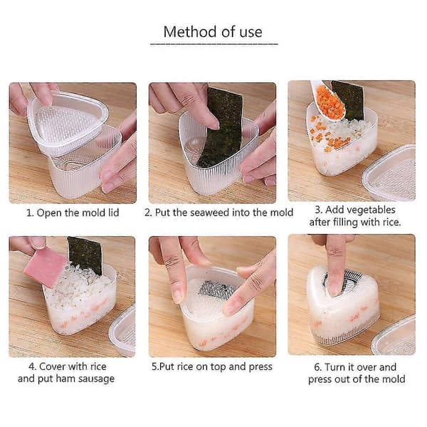 Ny Sushi Form Onigiri Risboll Mat Press Form Sushi Form Onigiri Risboll