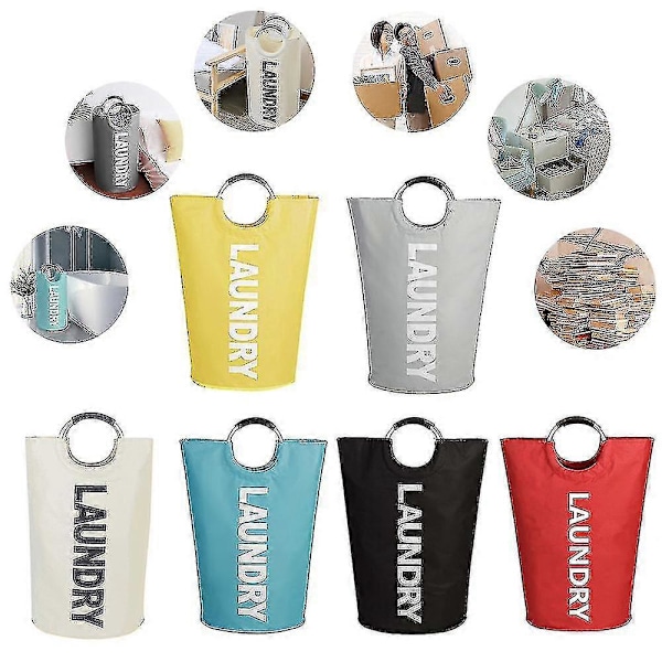 Foldbar Vasketøjskurv Vasketøjskurv Opbevaringstaske Foldbar Ringtaske Opbevaringstaske