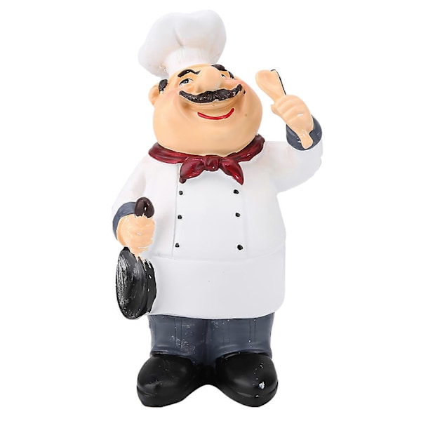 Landkok Resin Figur til Hjem Restaurant Cafe Indretning