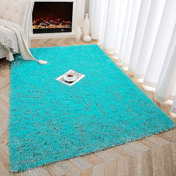 Tflycq Soft Fluffy Area Mattor För Sovrum Barnrum Plysch Shaggy Nursery Matta Furry Throw Mattor För Pojkar Flickor, College Sovsal Fuzzy Mattor Vardagsrum Ho