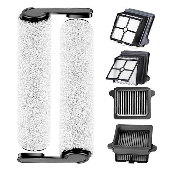 8 st Rullborste Hepa Filter Ersättningsdelar för Tineco Floor One S7 Flashdry Våt Dammsugare