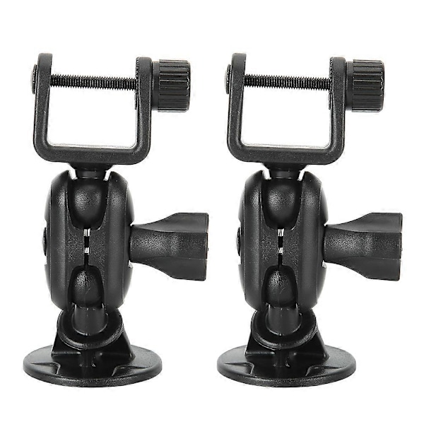 2 st Mini Dash Kameramonteringsfäste Instrumentbräda Recorder Sugkopp 360 Graders Justerbar Universal (U-formad Huvud)