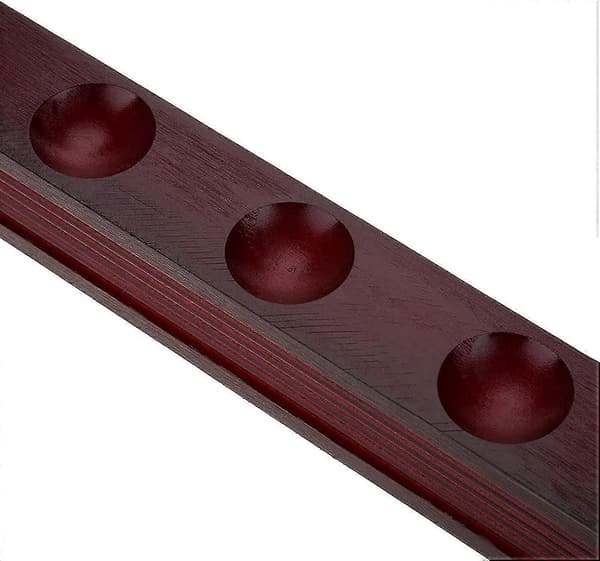 6 poolkø stativer, træ poolkø stativer vægmontering poolkø stativer poolkø stativer