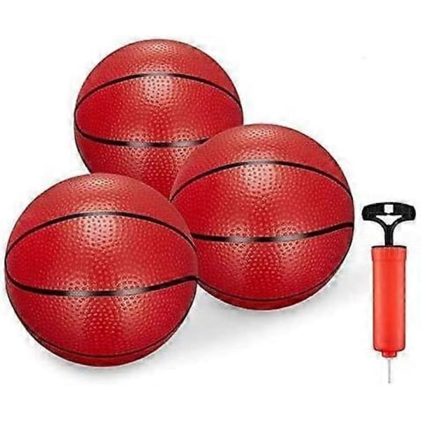 5.9\" 15cm Strand Bouncy Ball Småbarn Erstatning Gummi Basketball Leke Basketball (3 Stykker)