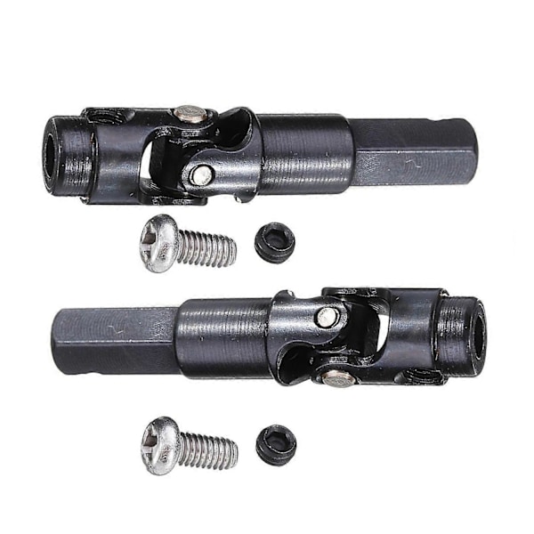 2 st Metall Universal Drivaxel för C14 C24 C34 C44 B14 B16 B24 B36 1/16 RC Bildelar